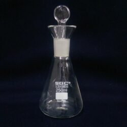 Buy Flasks Iodine, "SGCLABS", with funnel shaped cup and stopper. - Laboratory Glassware | SGC LABS® India