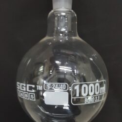 Buy FLASK ROUND BOTTOM JOINT NECK 1000 ML, 24/40 - Laboratory Glassware | SGC LABS® India